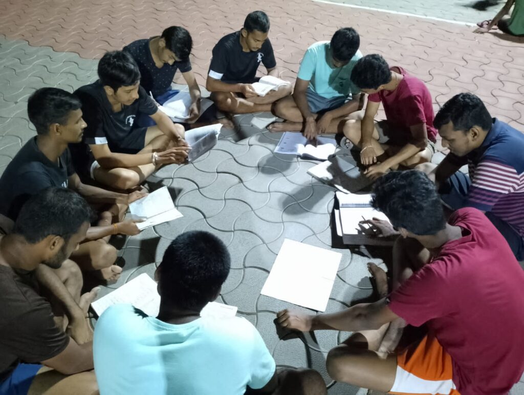 Group Study at Manasa Defence Academy