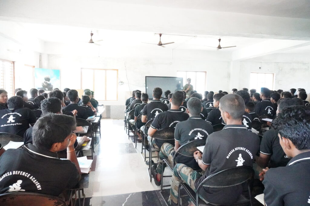 Classes at Manasa Defence Academy