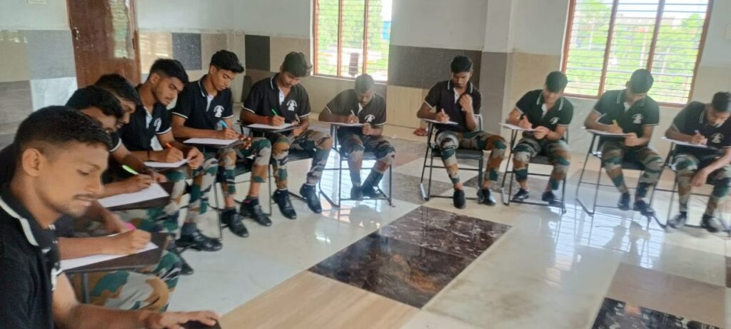 Picture description test for NDA at Manasa Defence Academy