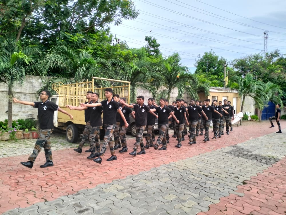 parade at Manasa defence Academy