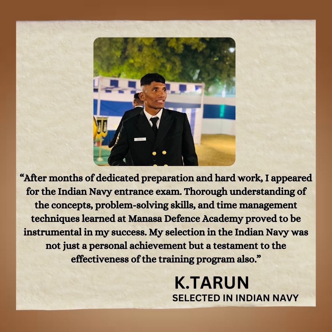 selected in indian NAvy