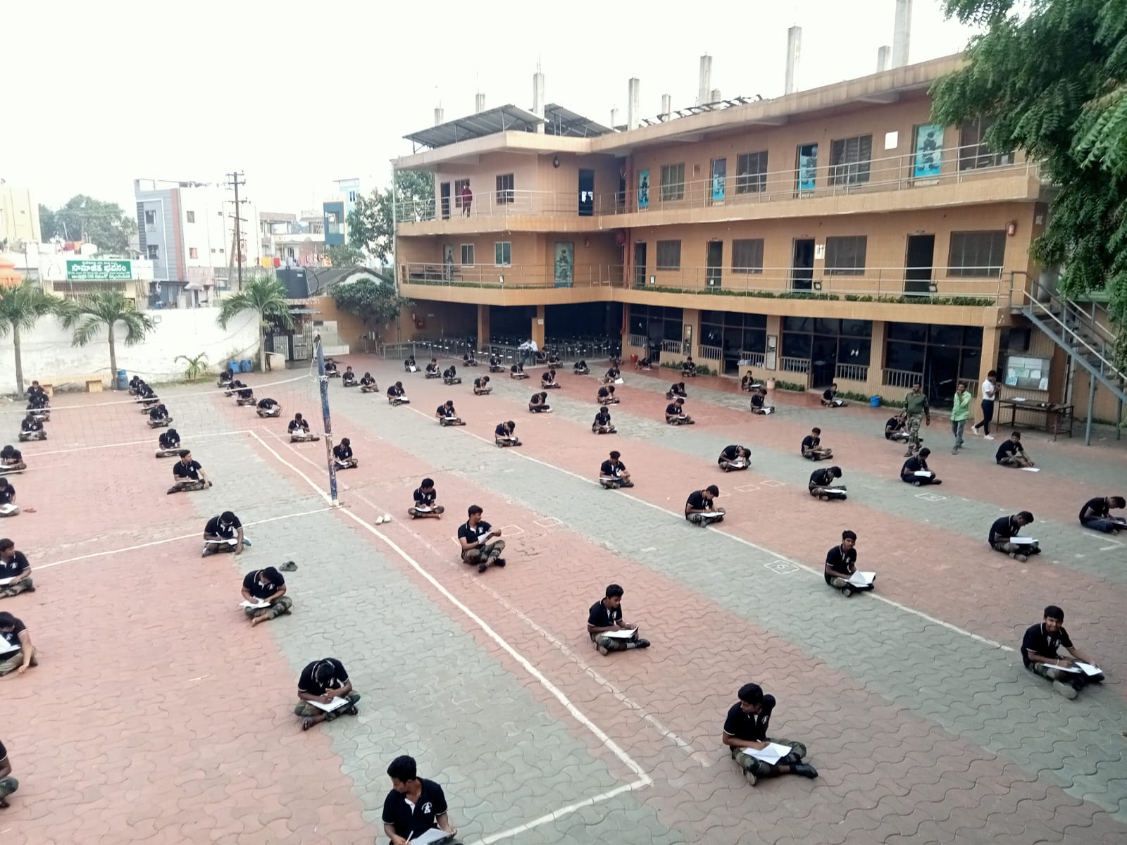 NDA exam at Manasa Defence Academy