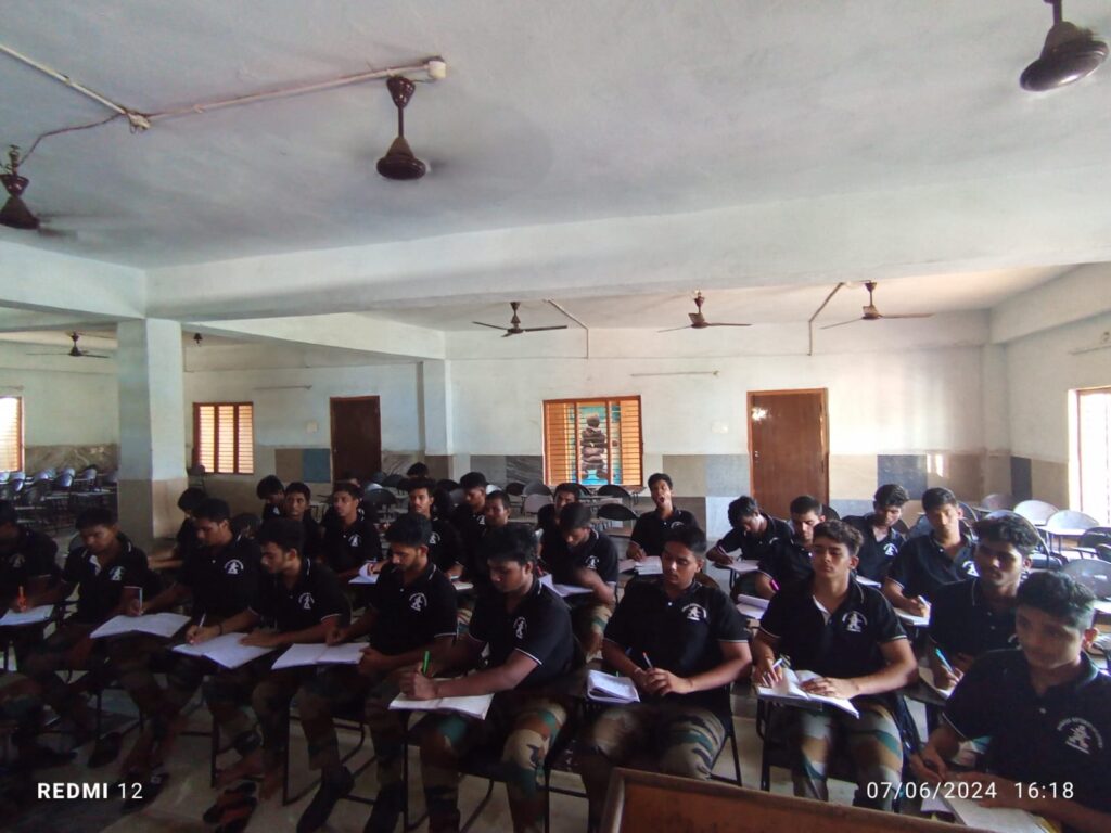 NDA classes at Manasa Defence Academy