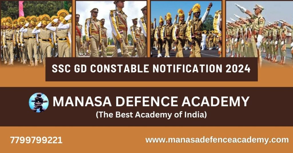 SSC GD Constable Notification 2024