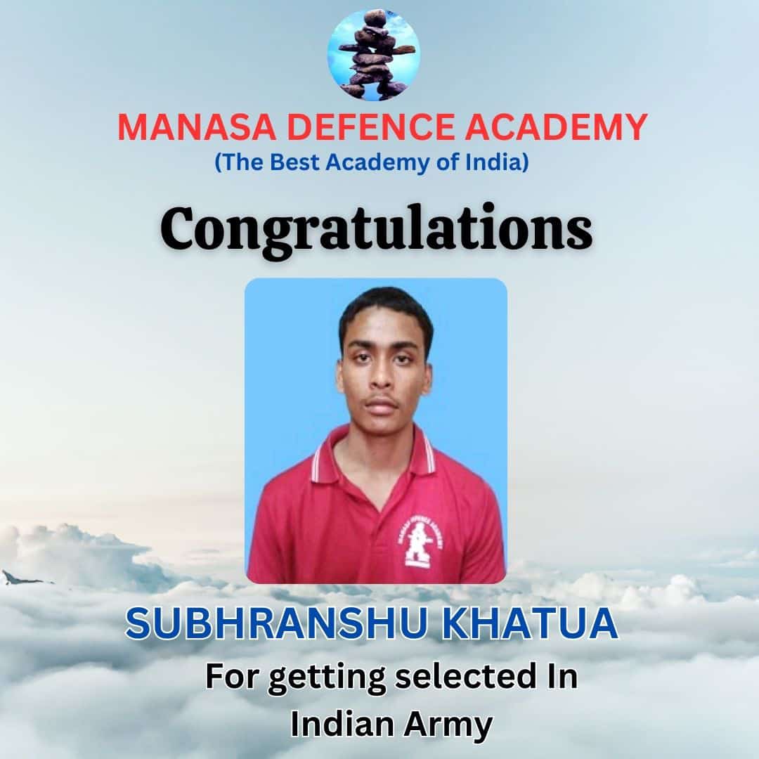 Indian army selected candidate