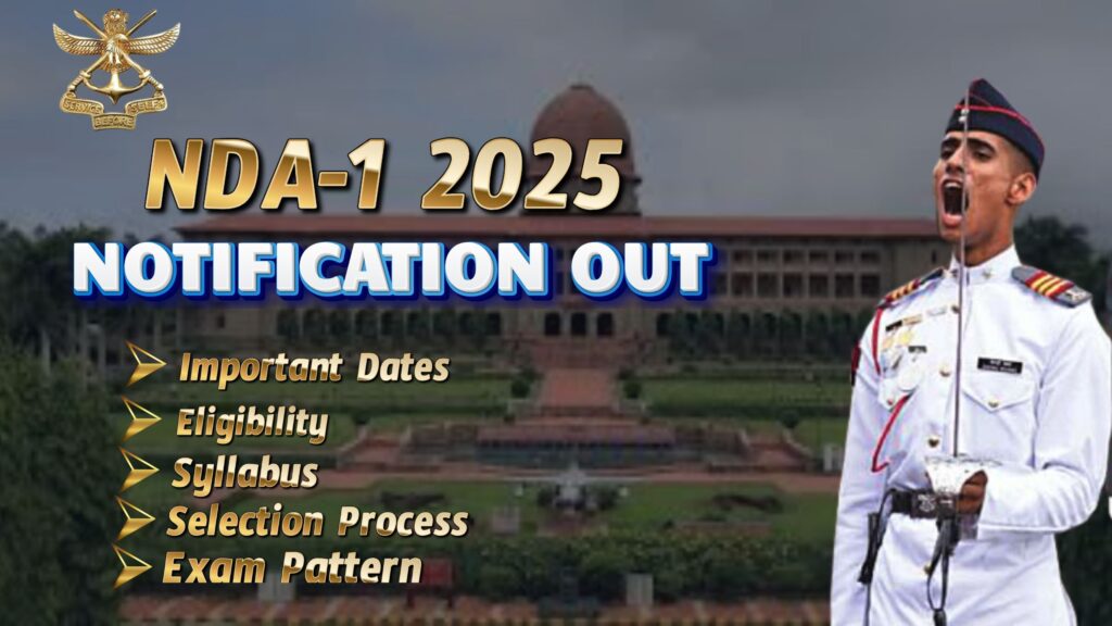 NDA I Notification 2025