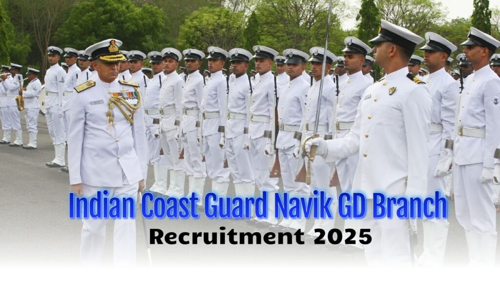 Coast Guard Navik Notification 2025