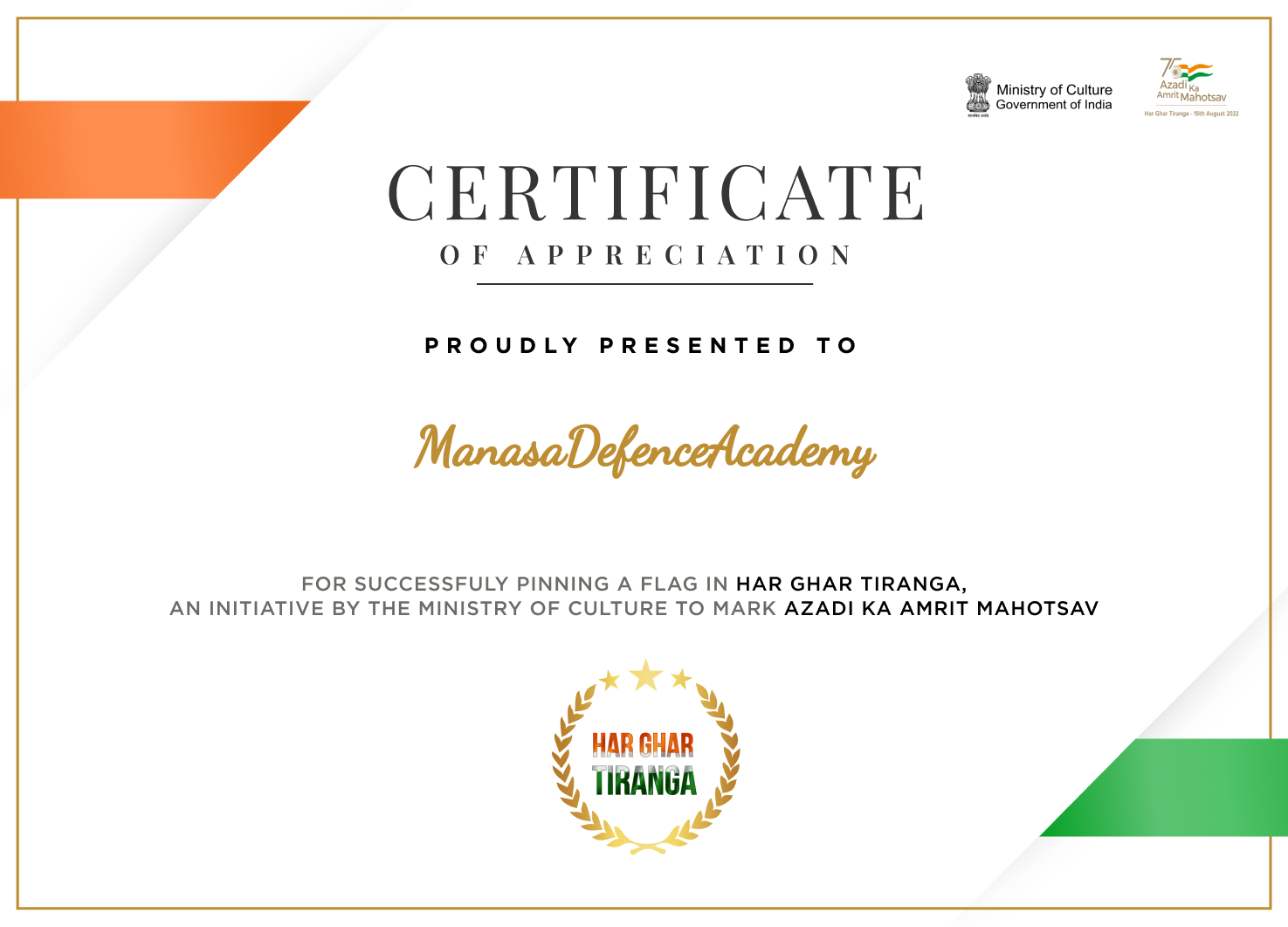 Best defefnce academy in India