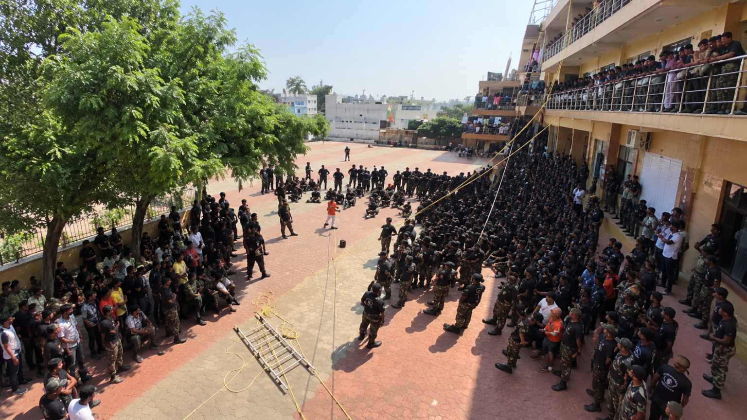 Overhead Courtyard Training Assembly